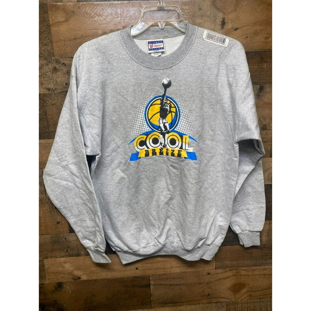 NWT Hanes‎ Cool Breeze Basketball Adult Pullover Sweatshirt Size Medium (38-40)
